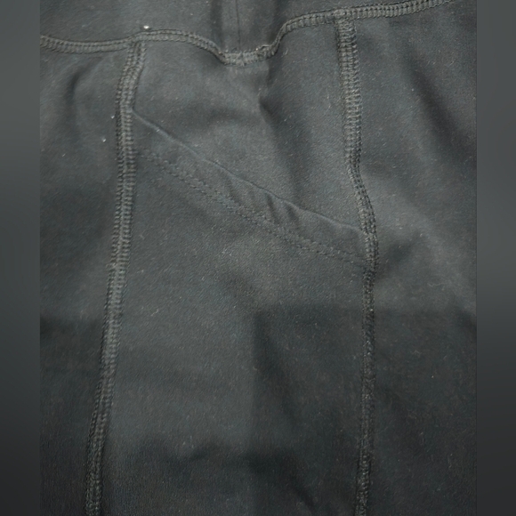 AMERICAN EAGLE Everything Pocket High Waisted 6" Black Bike Shorts Size S - Picture 3 of 6